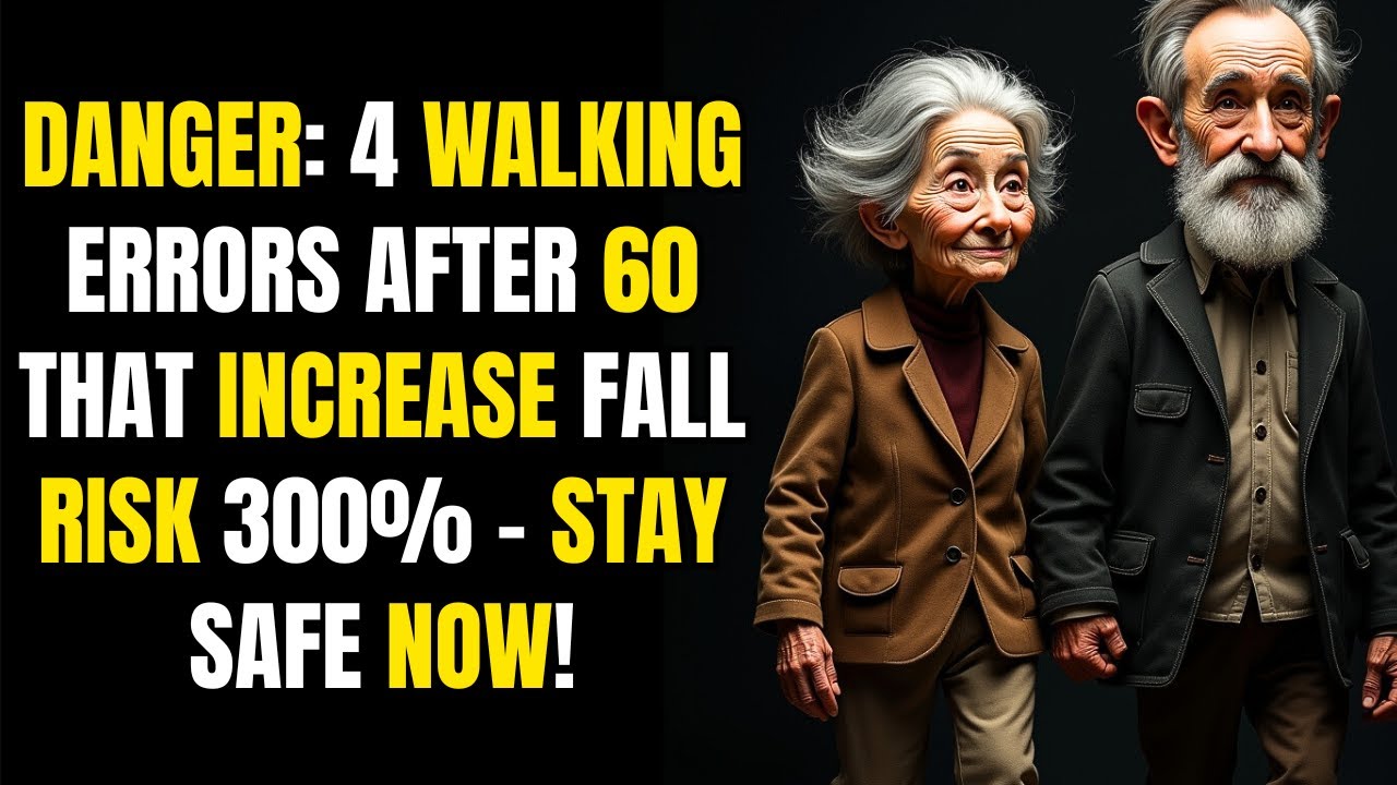 DANGER: 4 Walking Errors After 60 That Increase Fall Risk 300% - Stay ...