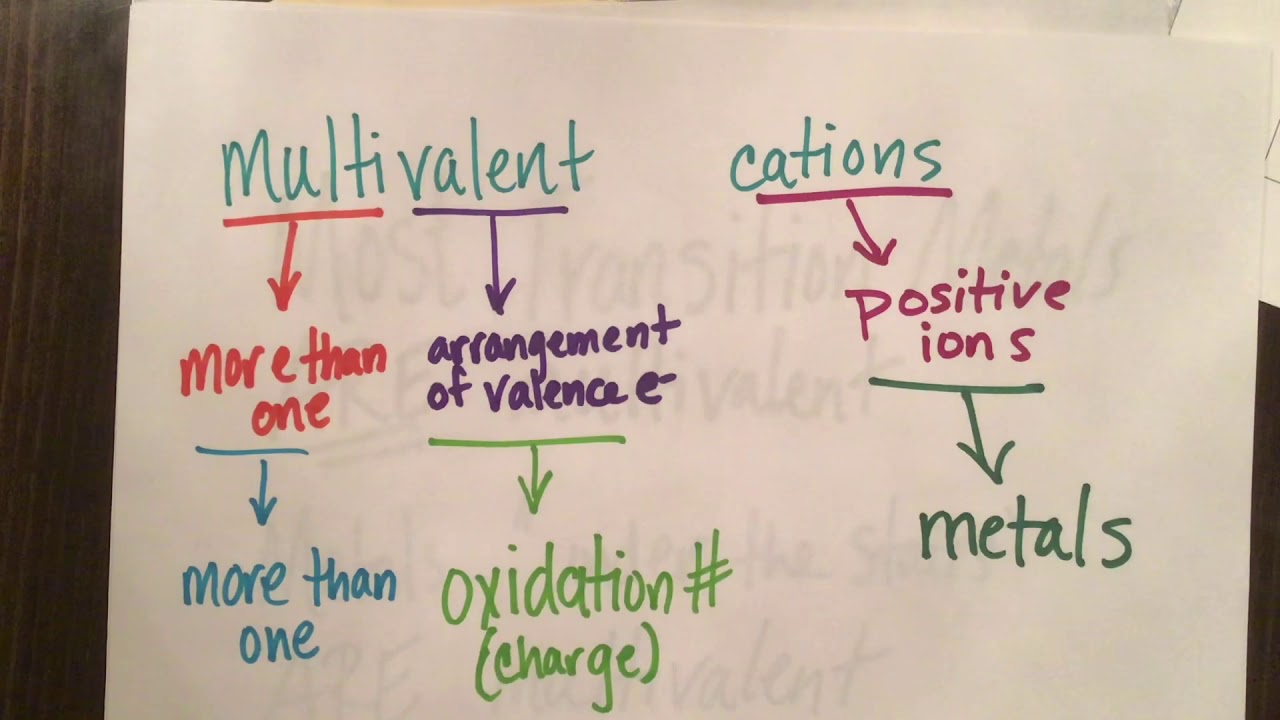 Multivalent Cations - YouTube