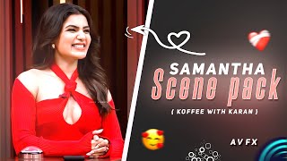 Sam ❤️‍🩹🍭 Soft Scene Pack || Koffee with Karan ✨  || 4k Scene Pack For Edits ❤️ | Alightmotin Av Fx screenshot 4