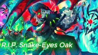 SNAKE-EYES Last Dance before Konami Nerfed it! World Cup Qualifiers Max Level climb!