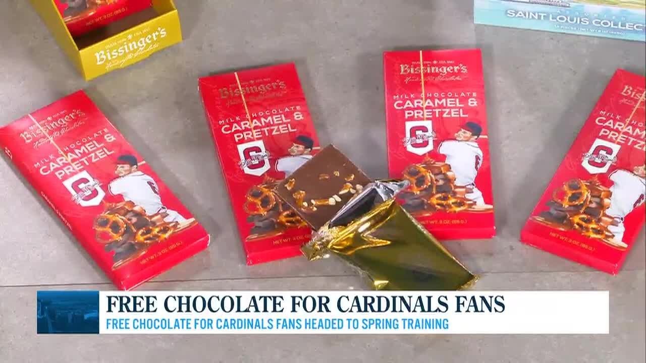Free Chocolate for Cardinals Fans