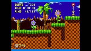 Sonic Delta 40Mb - S1 Stages - Green Hill Zone Act 1