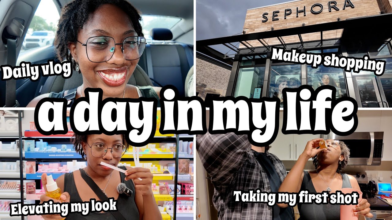 день из моей жизни | покупка косметики, Sephora, Target, улучшение образа, мой первый снимок