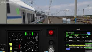OpenBVE: Sobu Rapid-Yokosuka Line E235-1000 series on Sobu Rapid Line from Tokyo to Chiba