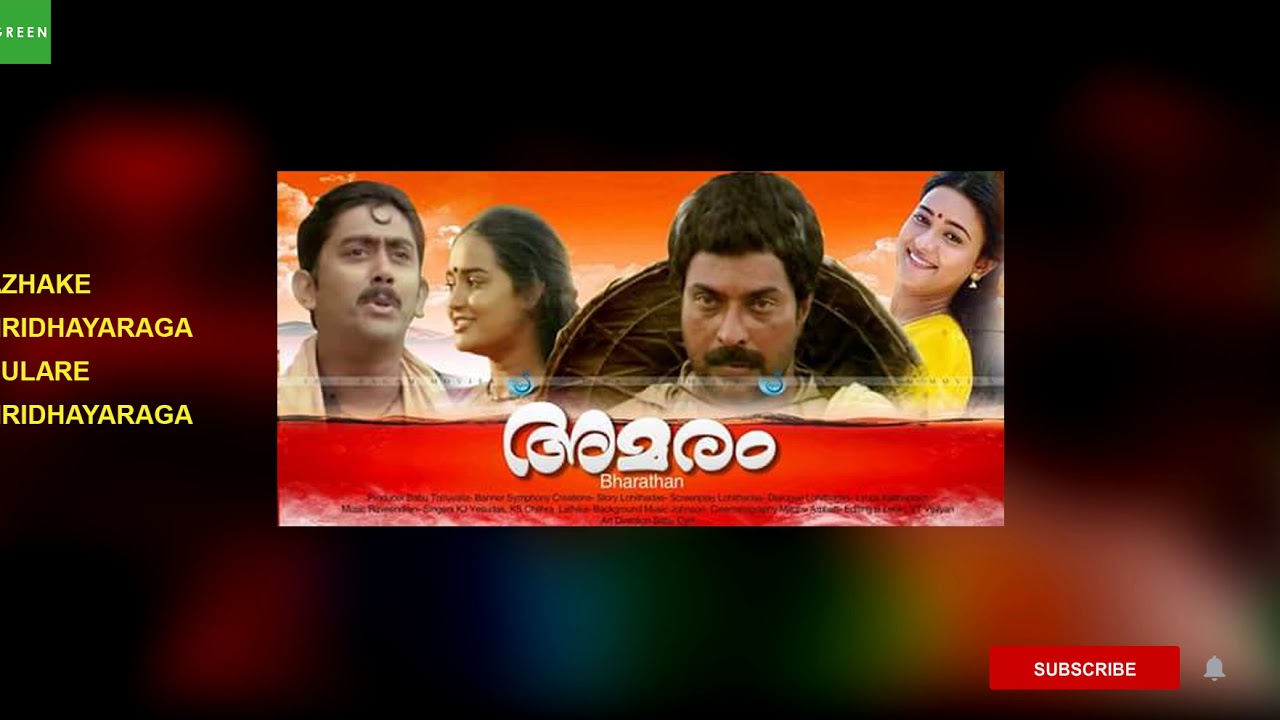 Amaram  Malayalam Full Song  Mammootty  Maathu Ashokan  Murali  Chithra
