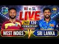 🔴Live: West Indies vs Sri Lanka | 2nd T20I | Live Cricket Score &amp; Commentary
