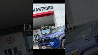 Happy Friday. #hartfordtoyota #toyotacars #dealership #newcars #newtoyota  #connecticut Hartford Toyota Superstore Hartford Ct