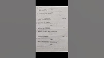 12th Computer Application || First Mid term question paper || Madurai district