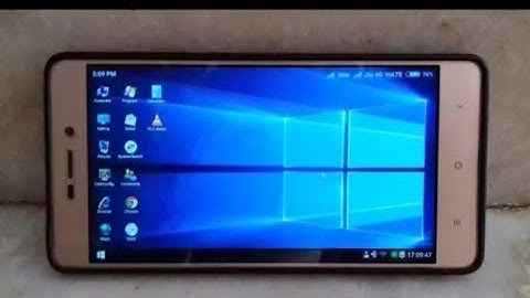 Install & Run Windows 10/7/Vista/XP on any Android device without Root | make Android computer