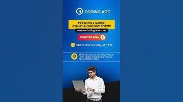 Free Coding Bootcamp in Patna | Learn Full Stack + DSA with Live Projects | Join This Sunday 4PM!