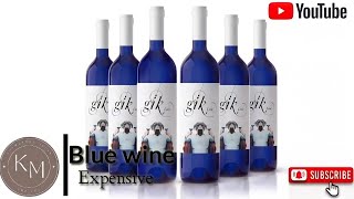 The Blue wine | Spain original blue wine | Behind the making Resimi