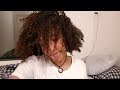 DETAILED! Cutting an A-line bob on multi-patterned curly hair at home |shazachieng