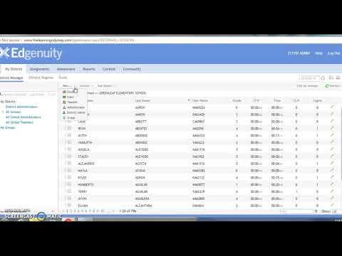 Adding Students to PathBlazer Edgenuity