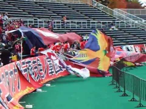 2012.11,11 ファジアーノ岡山　最終山形戦　ビッグユニ展開ー１