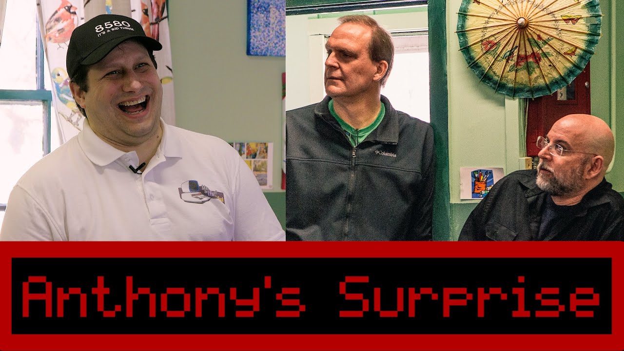 Anthony's Surprise - Commodore Engineers Drop in to Say Hi.