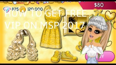 HOW TO GET FREE VIP ON MSP 2017-2018 *WITH PROOF*