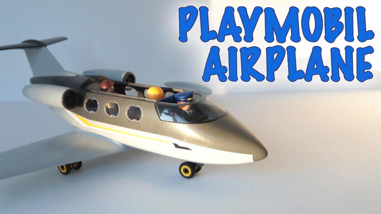 playmobil city life plane