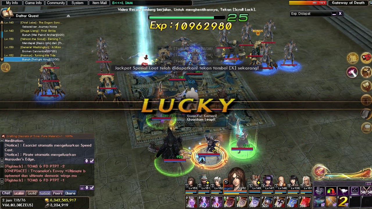 Enak nya farming (Main Staff+Rin) ATLANTICA ONLINE INDONESIA 2018 - YouTube