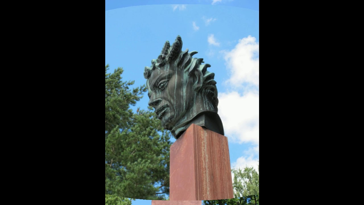 Сад скульптур Карла Миллеса в Стокгольме. Carl Milles Sculpture Garden in Stockholm.