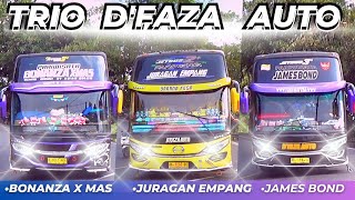 MOBIL BUS TELOLET BASURI TRIO D'FAZA AUTO JURAGAN EMPANG, JAMES BOND DAN BONANZA X-MAS PLUS HPJ