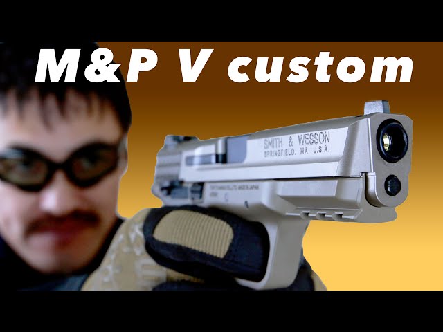 東京マルイ M&P 9 Vカスタム ハイブリッド・ナイトサイトを採用した