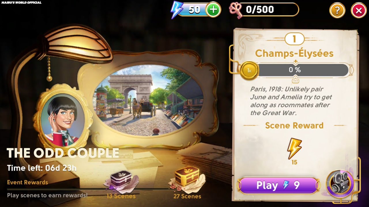 June's Journey Secrets 25 Scene 1 Champs-Élysées Word Mode 4K ULTRA HD ...