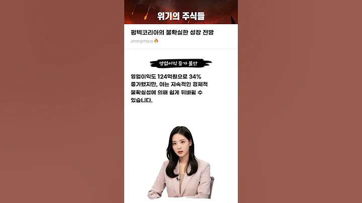 펌텍코리아의 불확실한 성장 전망 #20241121#펌텍코리아#위기의주식들