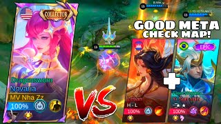 NOVARIA VS YI SUN SHIN AND ZETIAN DOUBLE MAP CHECK MPL! MOBILE LEGENDS