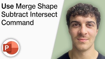 How To Use Merge Shape Subtract Intersect Command in Powerpoint [2025 Full Guide]