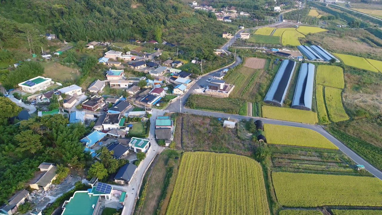 하늘에서 본 밀양 - 삼랑진읍 검세리(4K)