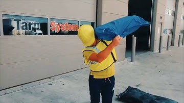 Test video Tarp SYSTEM vs MYTEE Products Tarps