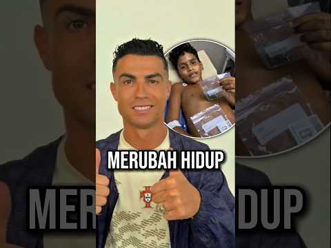 Beginilah cara Ronaldo menjadi manusia sejati