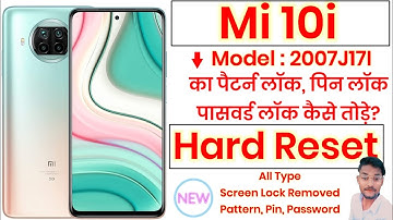 Mi 10i Forgot Password? | Redmi 10i Hard Reset | Mi 10i Factory Reset | Mi 10i Screen Lock Remove