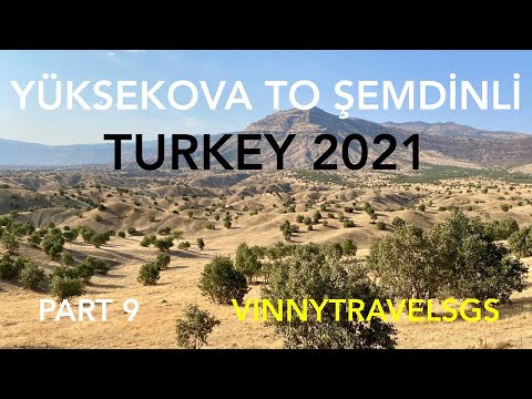 Turkey 2021 motorcycle trip (Part 9: Yüksekova - Esendere - Şemdinli - Derecik - Şemdinli)