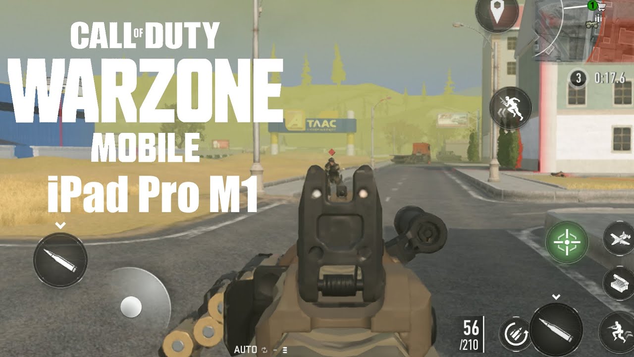 WarZone Mobile iPad M1 ULTRA GRAPHICS Beta Gameplay