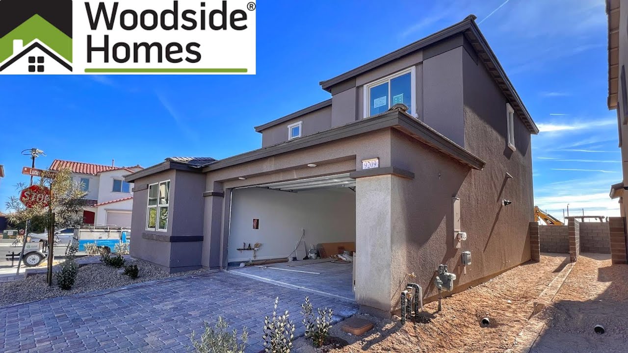 Northwest Homes New Construction Las Vegas Far Side Ave Woodside Homes YouTube