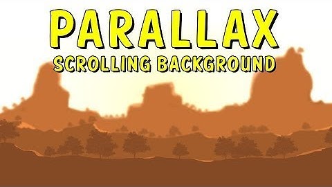 Unity Parallax Tutorial   How to infinite scrolling background