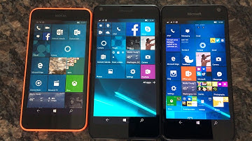 Microsoft Lumia 650 vs 640 vs 635 comparison