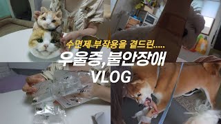 [브이로그 30] 우울증, 불안장애 일상 / 수면제 부작용 / 또 다시 자해 / 버티면 버틸수록 더 망가지네