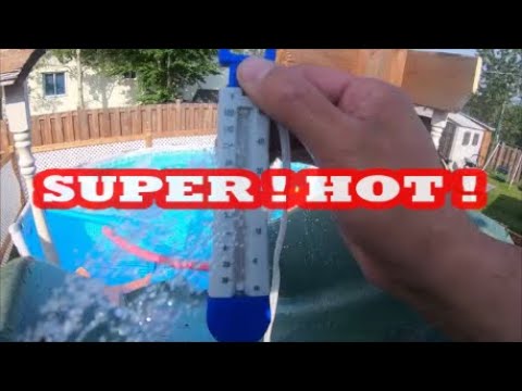 Easy DIY Pool Heater! Heats Fast!