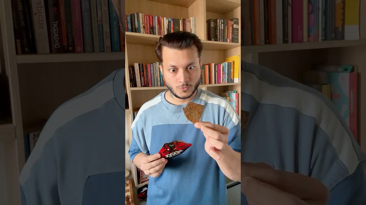JOLO CHIP POORA KHA GAYA!🌶️🍪🥵 #shorts #youtubeshorts #cricket #unboxing #ball #funny