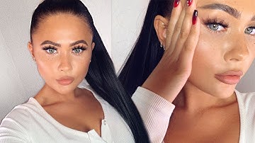 My Current GO TO Makeup | FAUX FRECKLES AND BUSHY BROWS