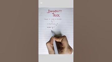 Divisibility Trick  #mathtricks #maths #tricksandsolutions #fastmath