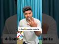 4 Cool google website #shorts