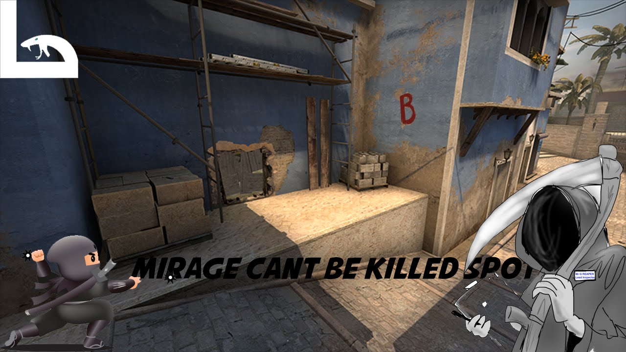 Secret Mirage Spot Can't be killed