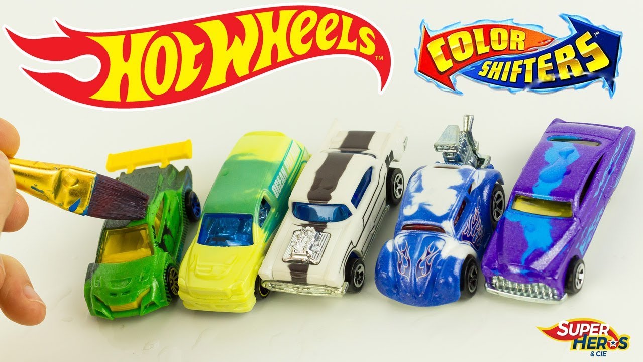 Hot Wheels Color Shifters Color changing cars Toys 2018 Mattel