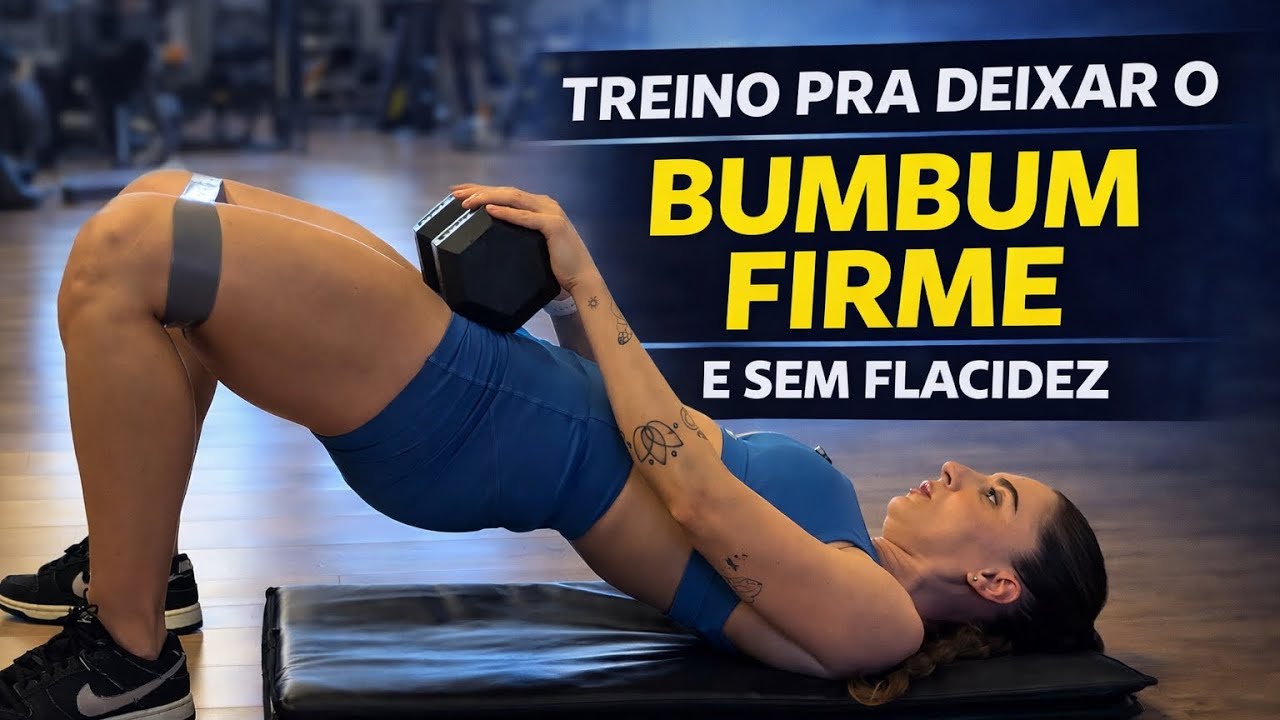 EMAGRECEU E O BUMBUM CAIU? Treino pra deixar o bumbum + firme 