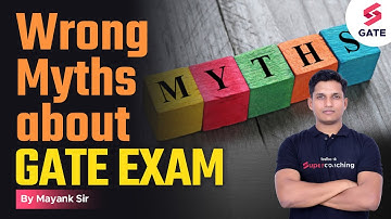 Wrong myths about GATE Exam | before watching this Don