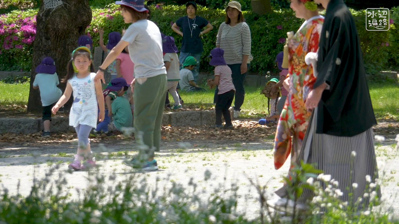 隅田公園の魚釣り場 東京都墨田 水辺遍路