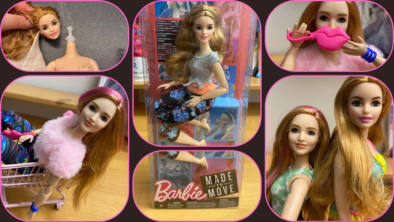 Made to move curvy Barbie doll - a review and ultimate match with a Dreamtopia Princess Violet